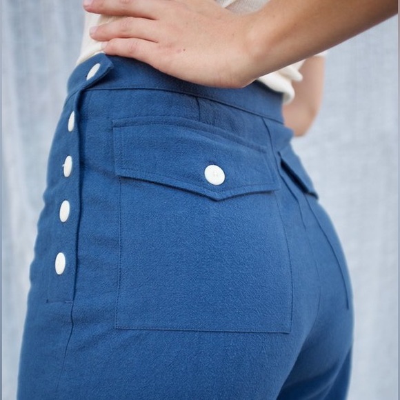 Ilana Kohn Lindy pants in Ochre - Picture 6 of 8